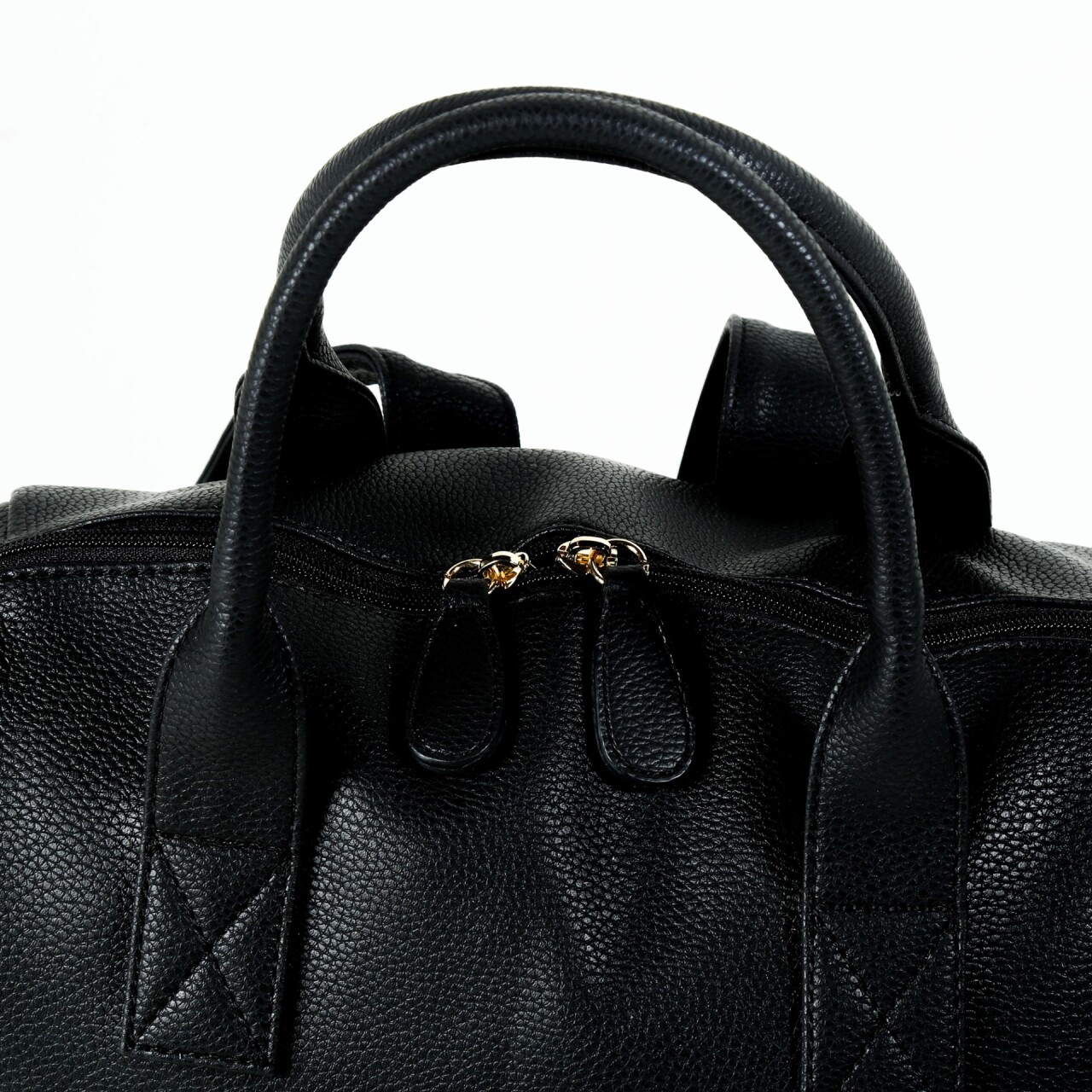 حقيبة ظهر جلدية من إم آند واي كيتي للعناية بالأم والطفل، رقم 7271، لون أسود - 3