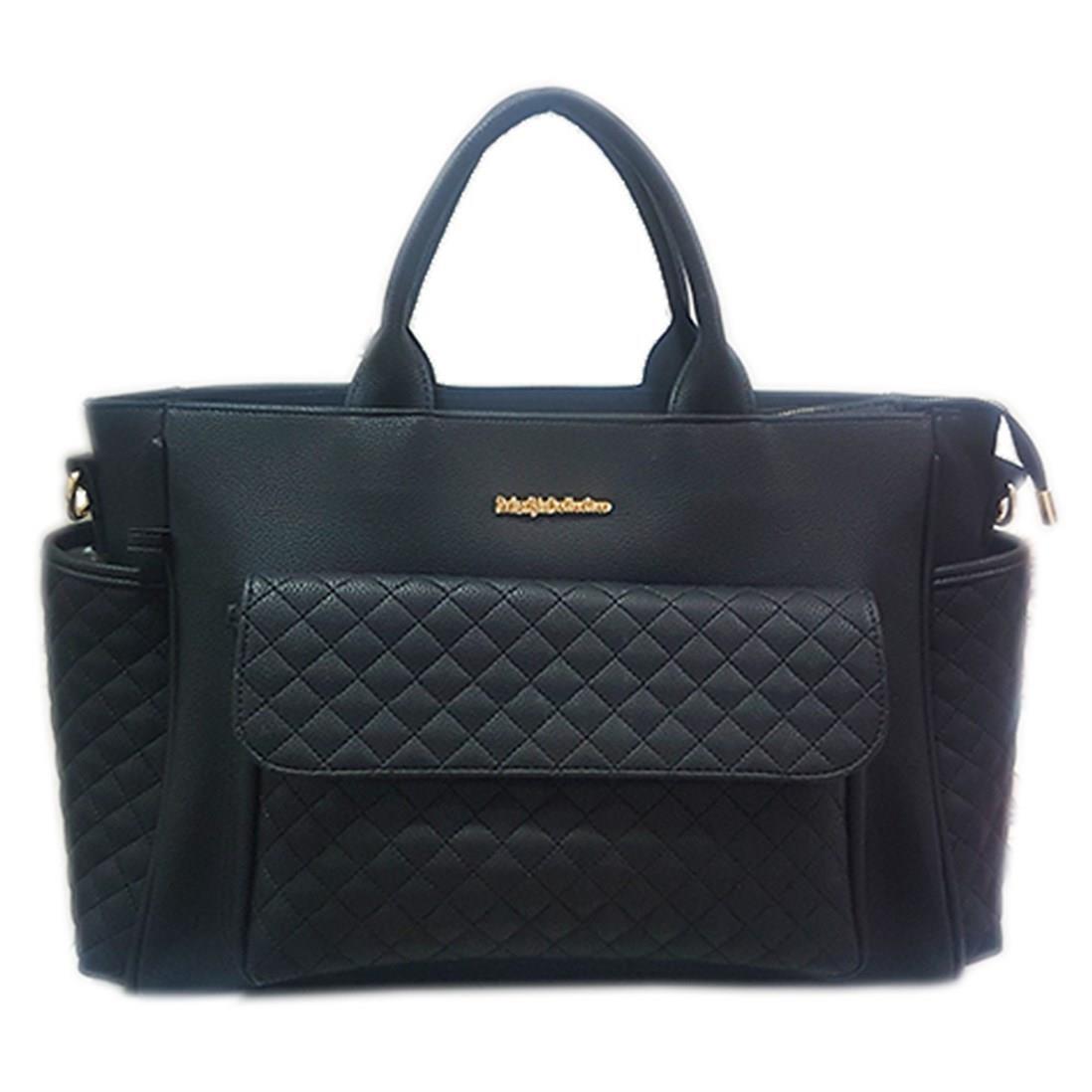 M&Y Athena Deri Anne Bebek Bakım Çantası 7110 Siyah - 1