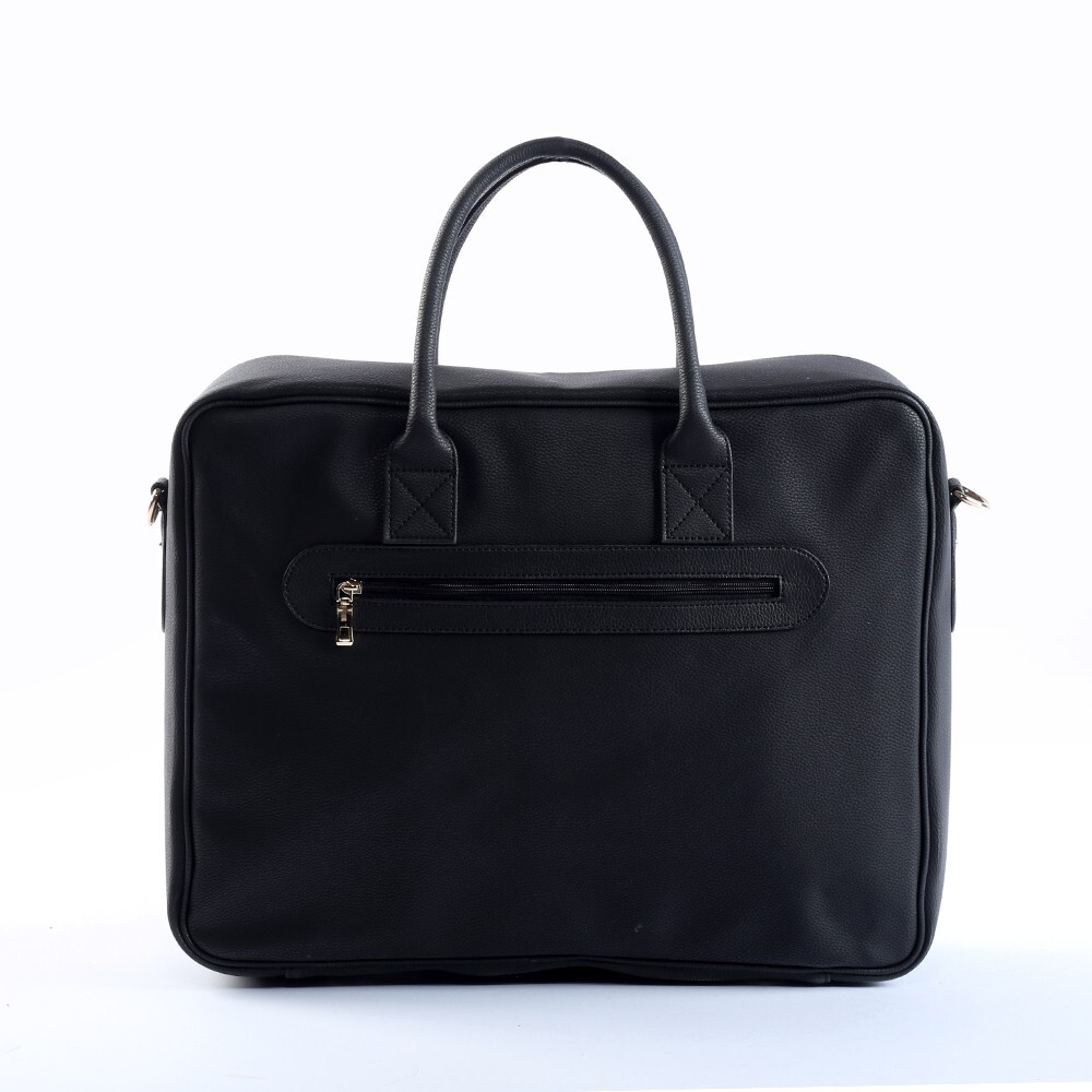 حقيبة إم آند واي هيرا الجلدية للأم والطفل 7090 أسود - 2