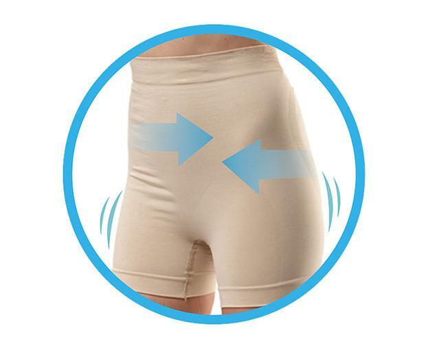 Mycey Doğum Sonrası Toparlayıcı Korse Kısa Paça Ekru - 1