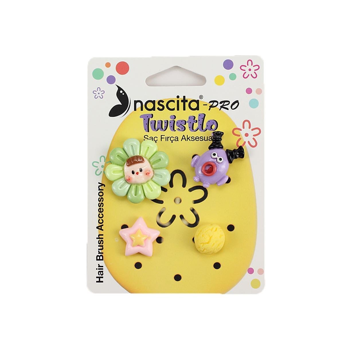 Nascita Twistlo Aksesuar Seti 4'Lü Kahve - 1