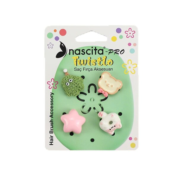Nascita Twistlo Aksesuar Seti 4'Lü Siyah - Nascita