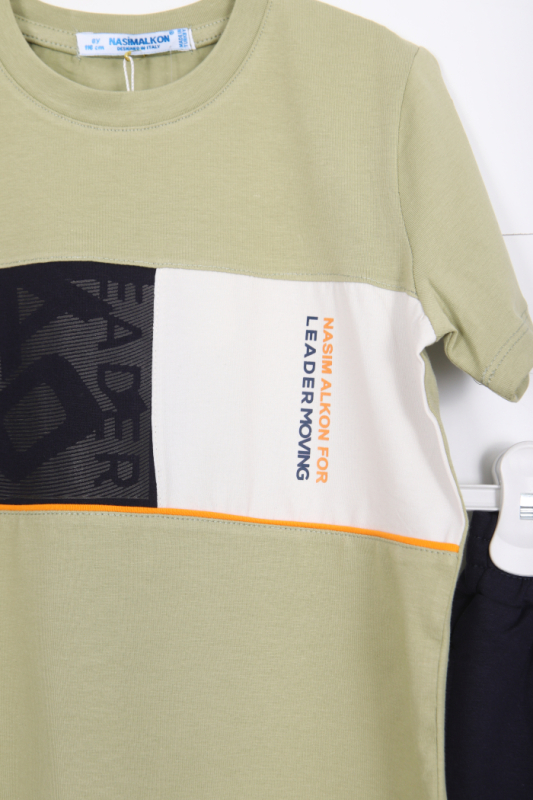 Erkek Çocuk Eşofman Takım 6-15 Yaş 2077 Fıstık Yeşil - 2