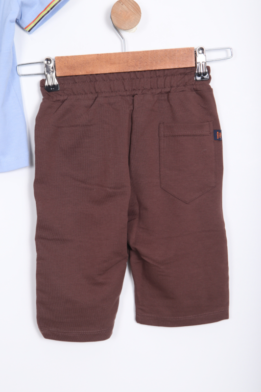 Erkek Çocuk Eşofman Takım 3-14 Yaş 1133 Mavi - 6