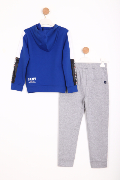 Erkek Çocuk Eşofman Takım 7-16 Yaş 1279 Mavi - 7