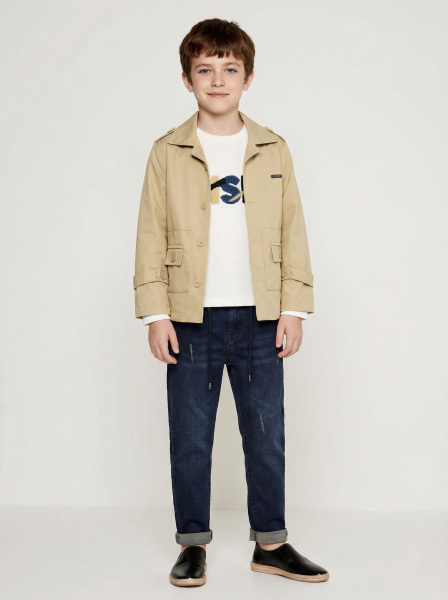 Erkek Çocuk 3'lü Alt Üst Takım 6-9 Yaş 13212 Bej - NASR GRUB