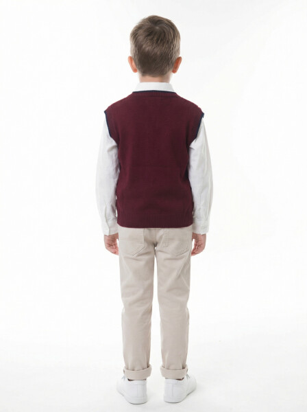 Erkek Çocuk 4'lü Alt Üst Takım 2-5 Yaş 12201 Lacivert - 4