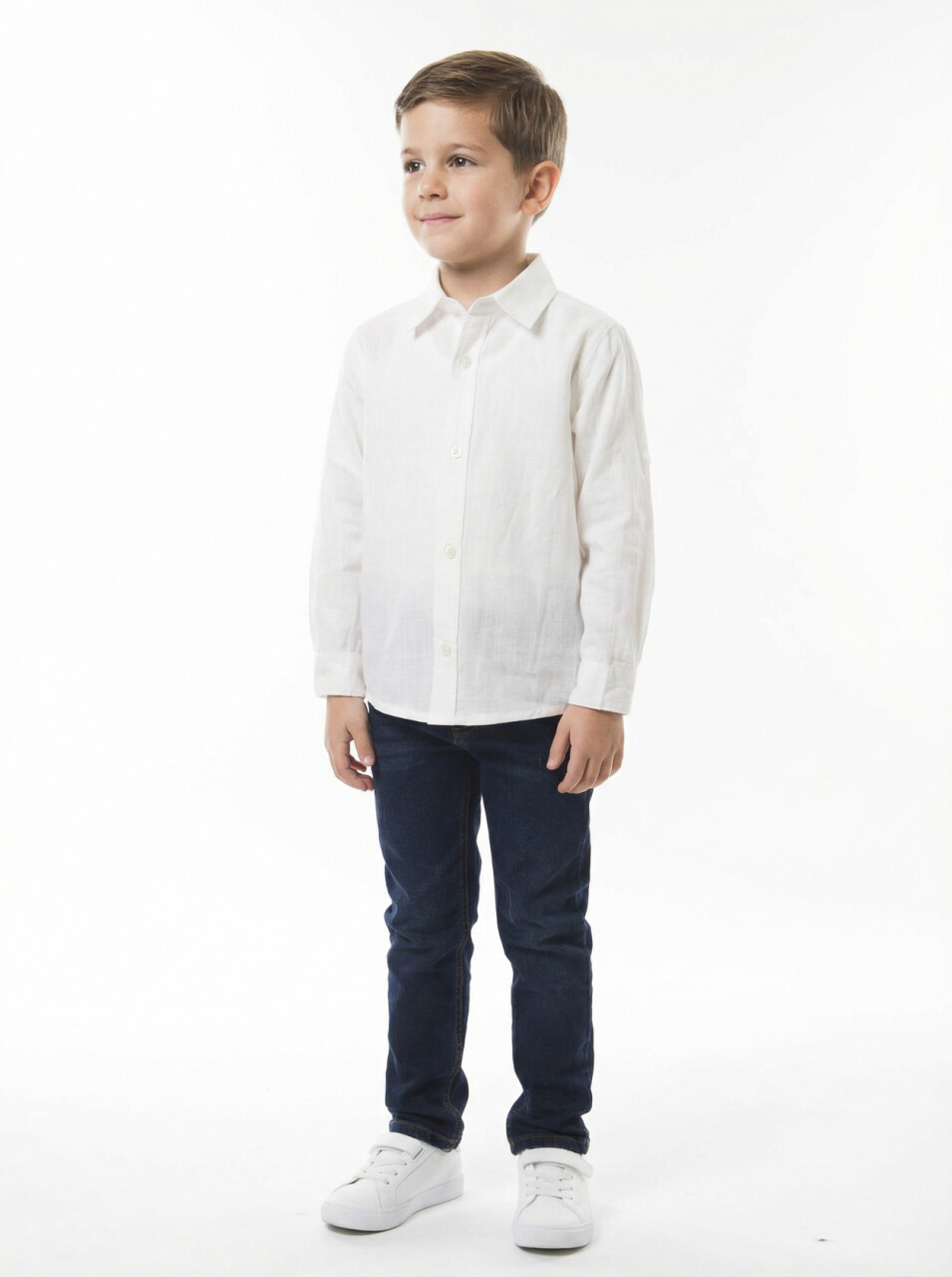 Erkek Çocuk 4'lü Alt Üst Takım 2-5 Yaş 12201 Bej - 6