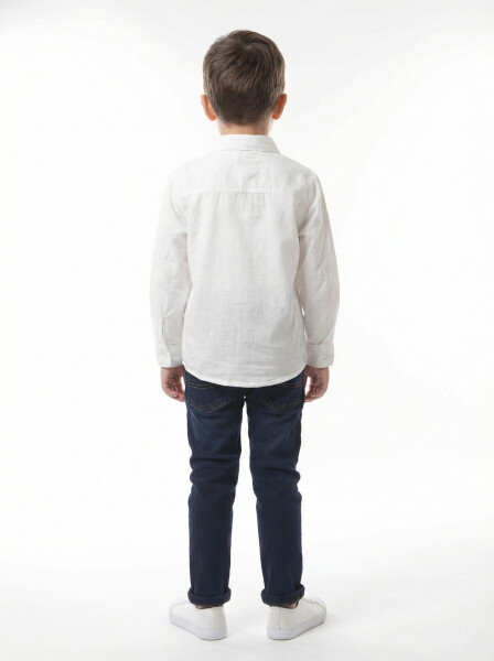 Erkek Çocuk 4'lü Alt Üst Takım 2-5 Yaş 12201 Bej - 7