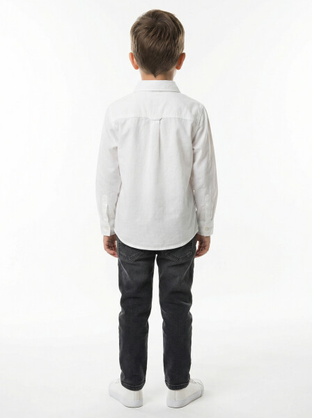 Erkek Çocuk 4'lü Alt Üst Takım 2-5 Yaş 12201 Gri - 6