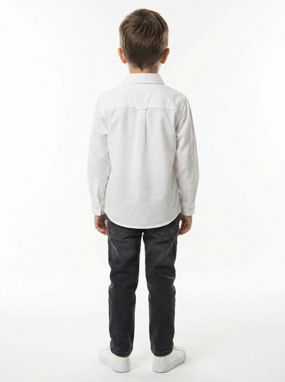 Erkek Çocuk 4'lü Alt Üst Takım 2-5 Yaş 12201 Gri - 6