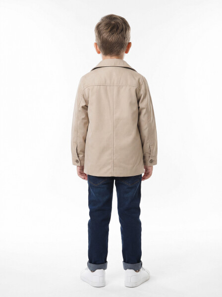 Erkek Çocuk 4'lu Alt Üst Takım 6-9 Yaş 13219 Bej - 3