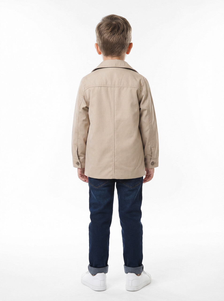 Erkek Çocuk 4'lu Alt Üst Takım 6-9 Yaş 13219 Bej - 3