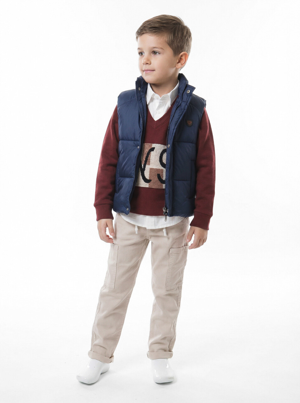 Erkek Çocuk 3'lu Alt Üst Takım 6-9 Yaş 13217 Lacivert - 1