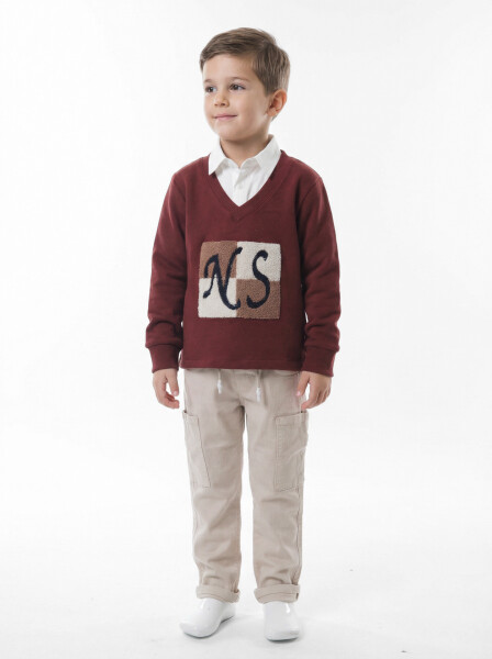 Erkek Çocuk 3'lu Alt Üst Takım 6-9 Yaş 13217 Lacivert - 3