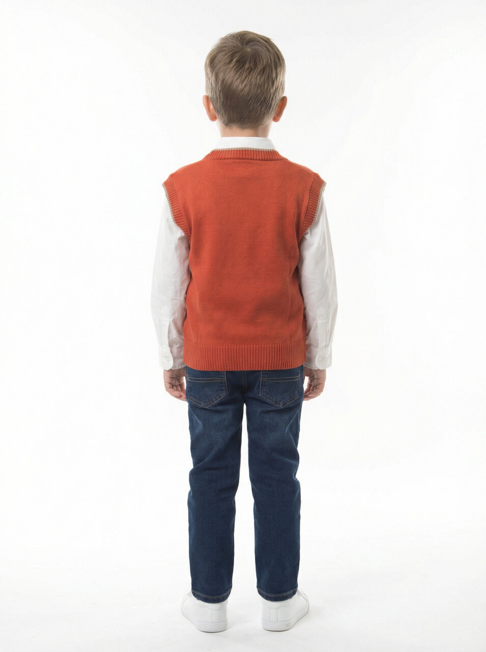 Erkek Çocuk 4'lü Alt Üst Takım 2-5 Yaş 12207 Camel - 4