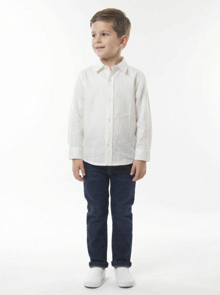 Erkek Çocuk 4'lü Alt Üst Takım 2-5 Yaş 12207 Camel - 5