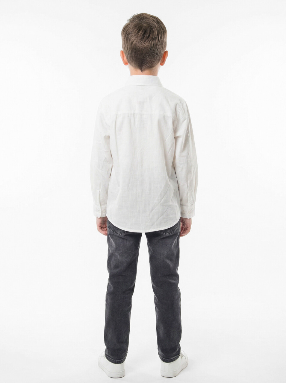 Erkek Çocuk 4'lu Alt Üst Takım 6-9 Yaş 13219 Gri - 6