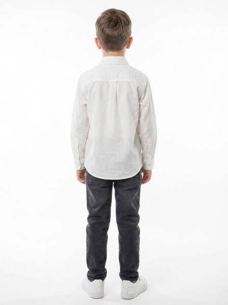 Erkek Çocuk 4'lu Alt Üst Takım 6-9 Yaş 13204 Gri - 6