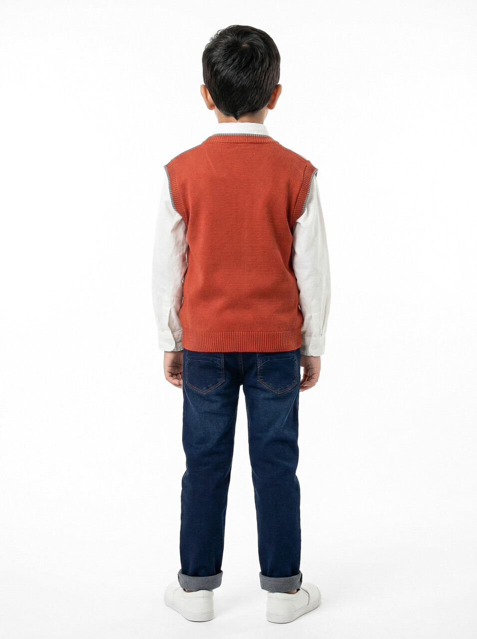 Erkek Çocuk 4'lu Alt Üst Takım 6-9 Yaş 13220 Kahverengi - 4