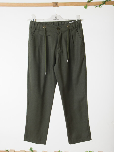 Erkek Çocuk 3'lü Alt Üst Takım 6-9 Yaş 13216 Haki - 15