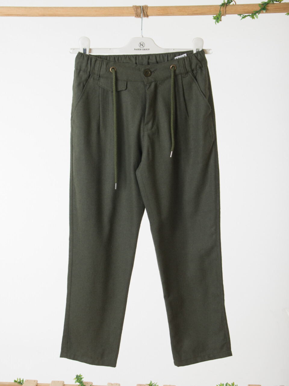 Erkek Çocuk 3'lü Alt Üst Takım 6-9 Yaş 13216 Haki - 15