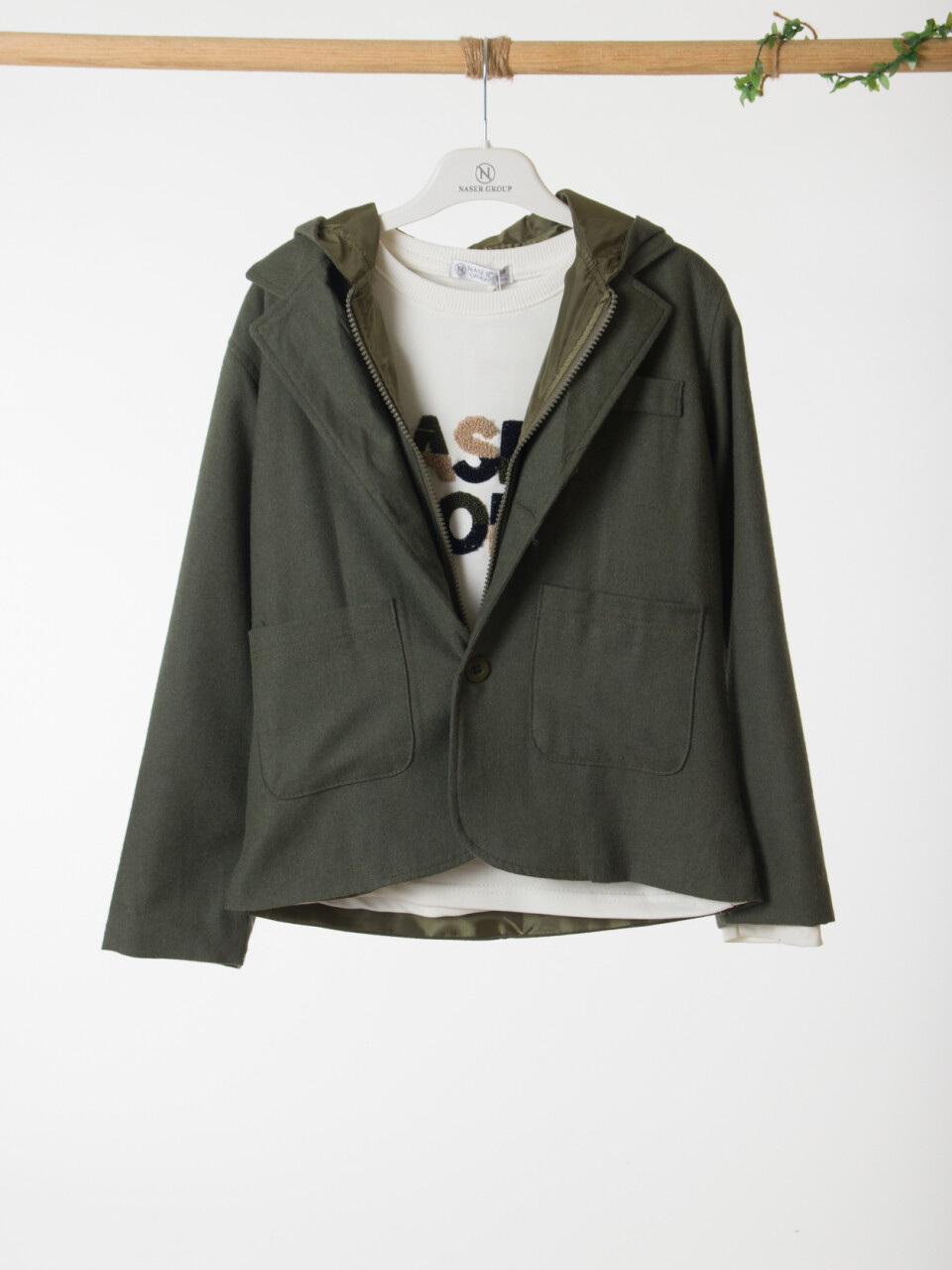 Erkek Çocuk 3'lü Alt Üst Takım 6-9 Yaş 13216 Haki - 9