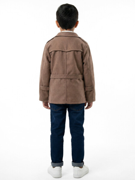 Erkek Çocuk 4'lu Alt Üst Takım 6-9 Yaş 13220 Camel - 2