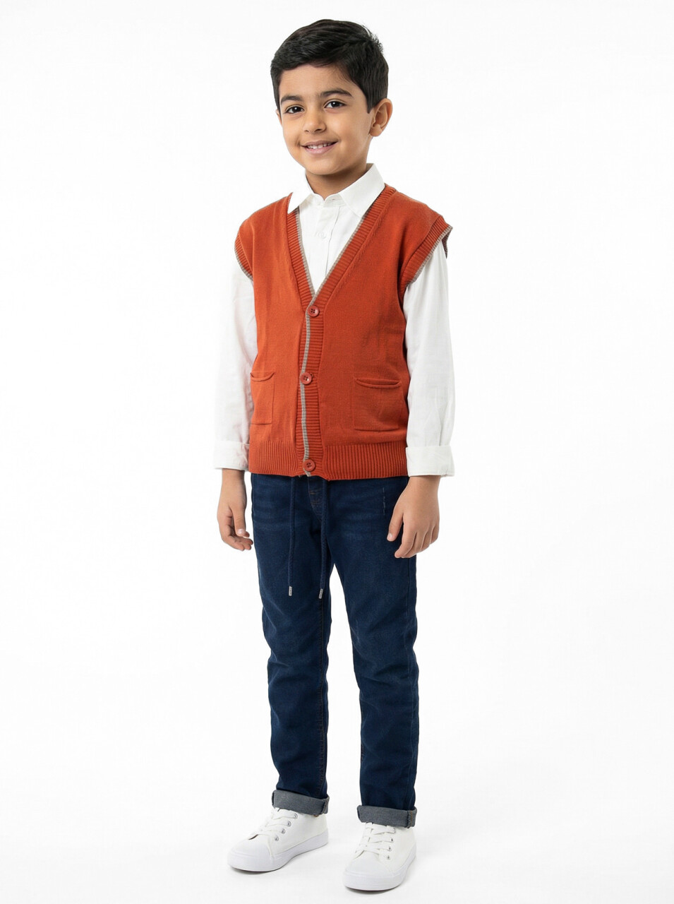 Erkek Çocuk 4'lu Alt Üst Takım 6-9 Yaş 13220 Camel - 3