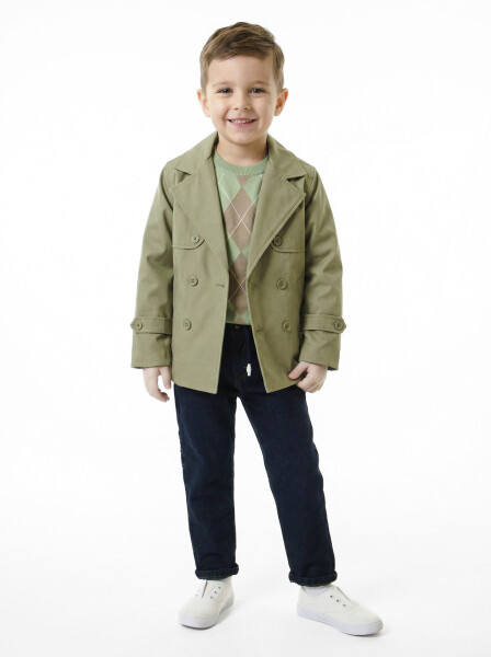 Erkek Çocuk 3'lu Alt Üst Takım 2-5 Yaş 12206 Yeşil - NASR GRUB