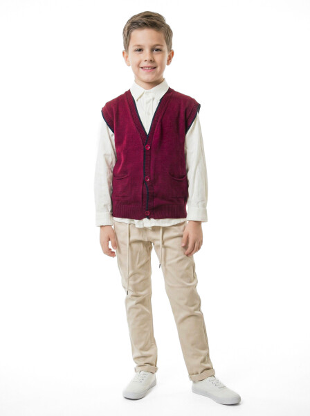 Erkek Çocuk 4'lu Alt Üst Takım 6-9 Yaş 13219 Lacivert - 3