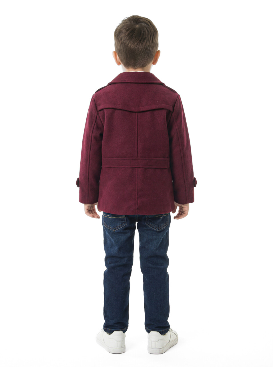 Erkek Çocuk 4'lü Alt Üst Takım 2-5 Yaş 12207 Bordo - 2