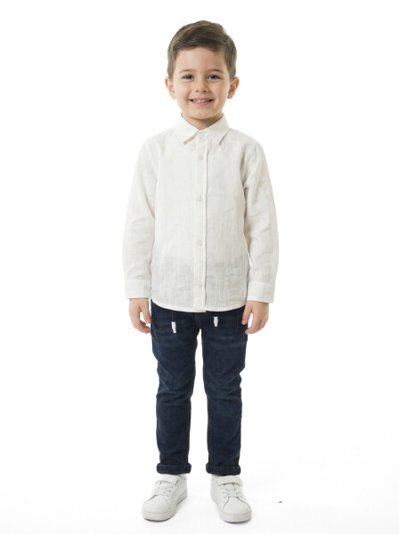 Erkek Çocuk 4'lü Alt Üst Takım 2-5 Yaş 12207 Bordo - 5