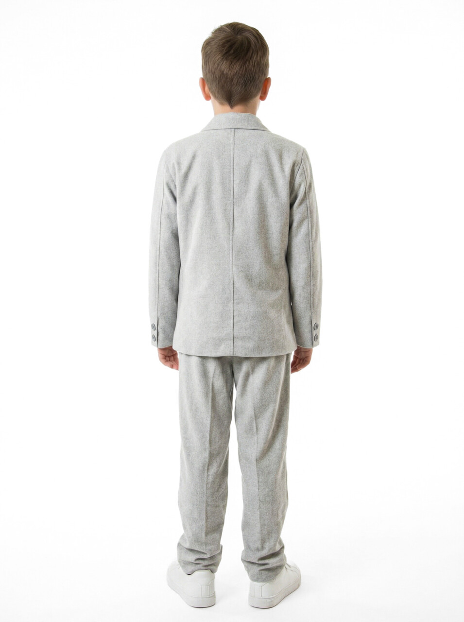 Erkek Çocuk 4'lu Alt Üst Takım 11-14 Yaş 14201 Gri - 2