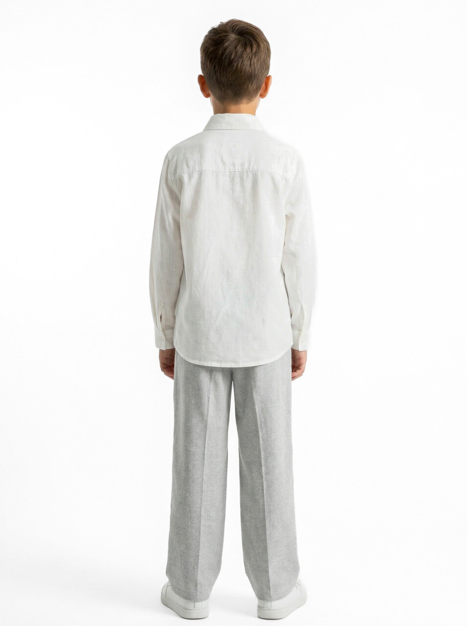 Erkek Çocuk 4'lu Alt Üst Takım 11-14 Yaş 14201 Gri - 6