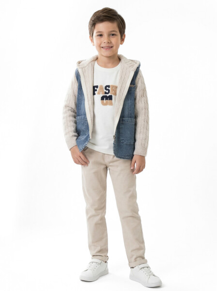 Boy's 3-piece top and bottom set, ages 6-9, 13209 - NASR GRUB