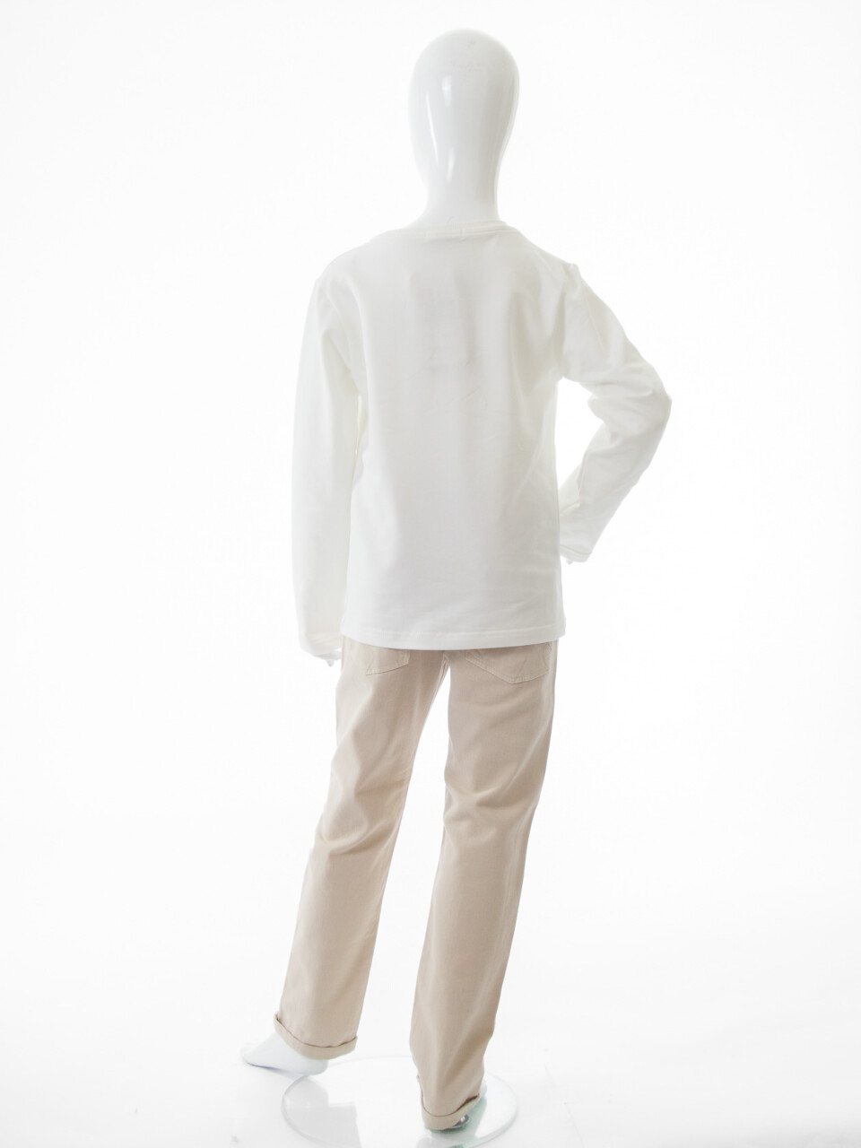 Erkek Çocuk 3'lü Alt Üst Takım 6-9 Yaş 13209 Bej - 9