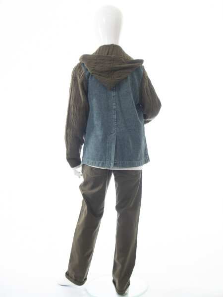 Erkek Çocuk 3'lü Alt Üst Takım 6-9 Yaş 13209 Haki - 8