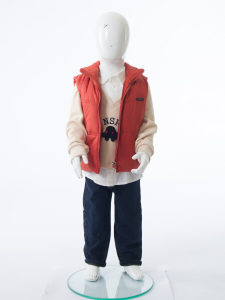 Erkek Çocuk 3'lu Alt Üst Takım 2-5 Yaş 12218 Kiremit - Bej - 7