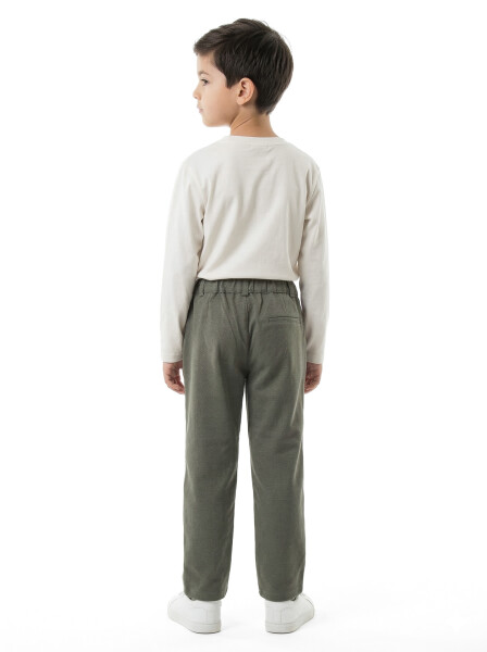 Erkek Çocuk 3'lu Alt Üst Takım 6-9 Yaş 13213 Haki - 6