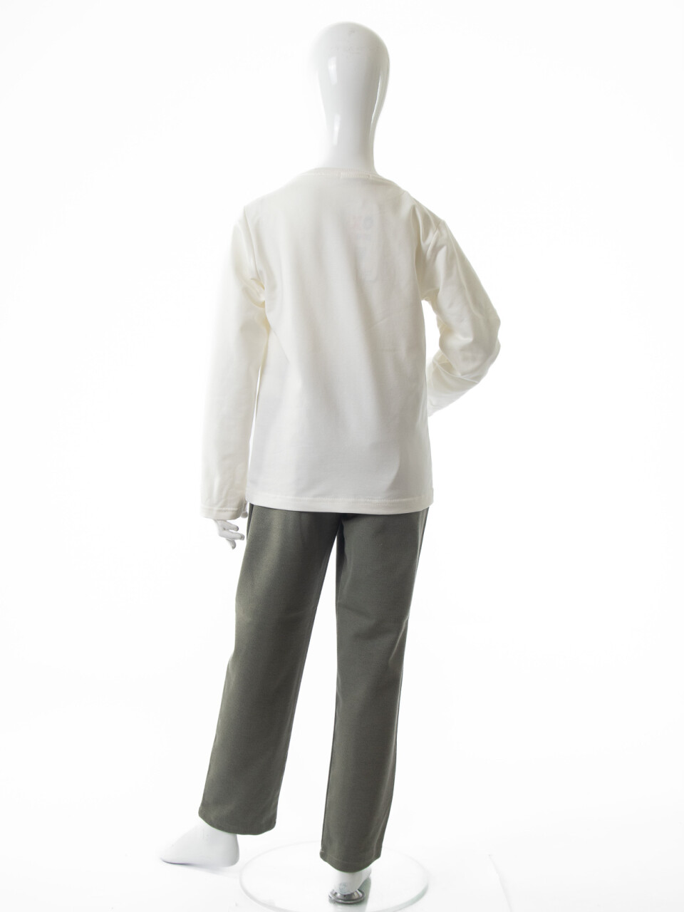 Erkek Çocuk 3'lu Alt Üst Takım 6-9 Yaş 13213 Haki - 10