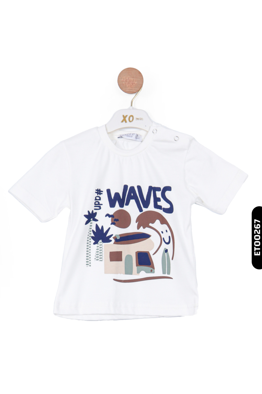 Erkek Çocuk Alt Üst Takım 12-36 Ay 11055 Kahverengi - 6