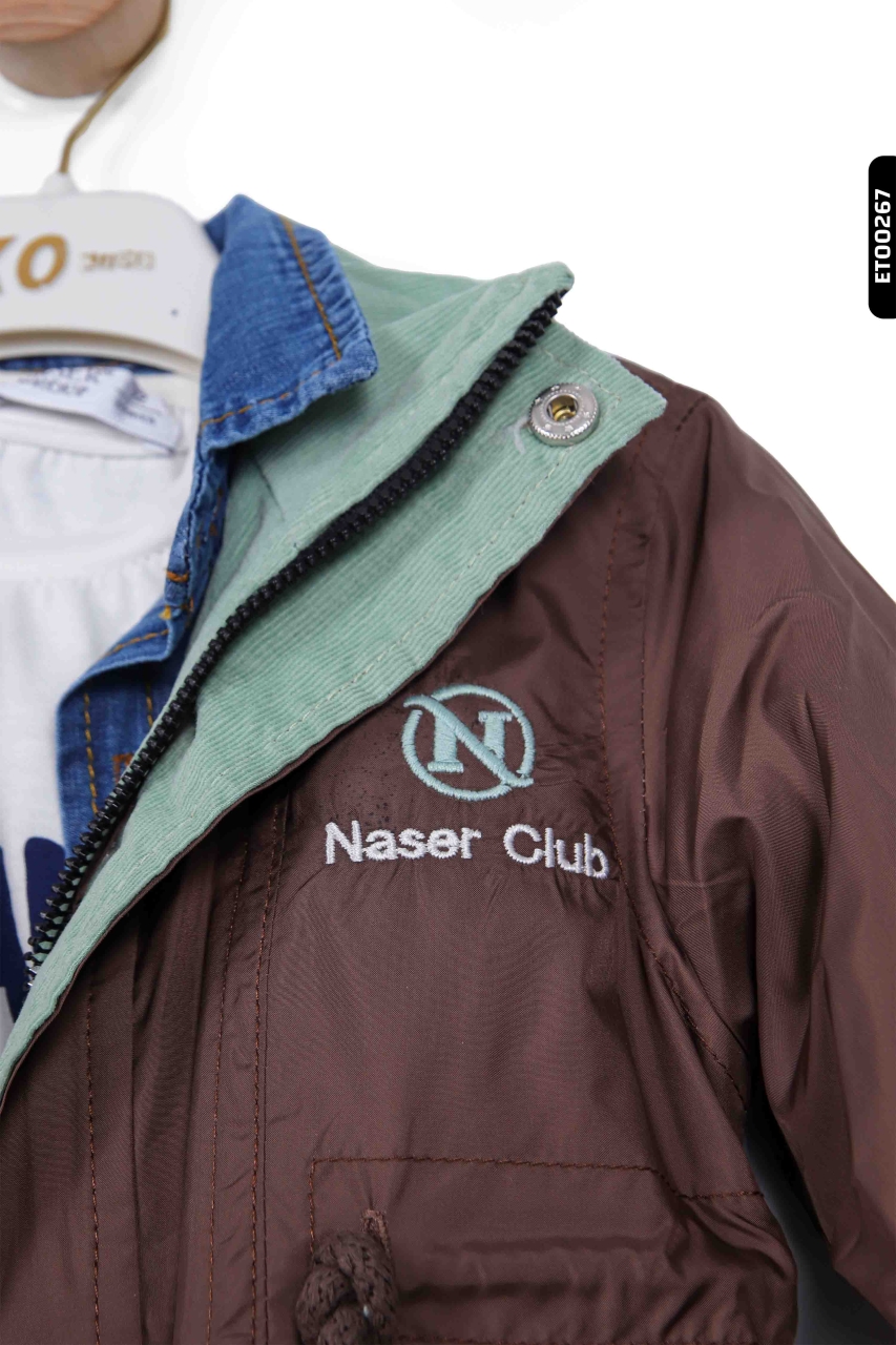 Erkek Çocuk Alt Üst Takım 12-36 Ay 11055 Kahverengi - 7