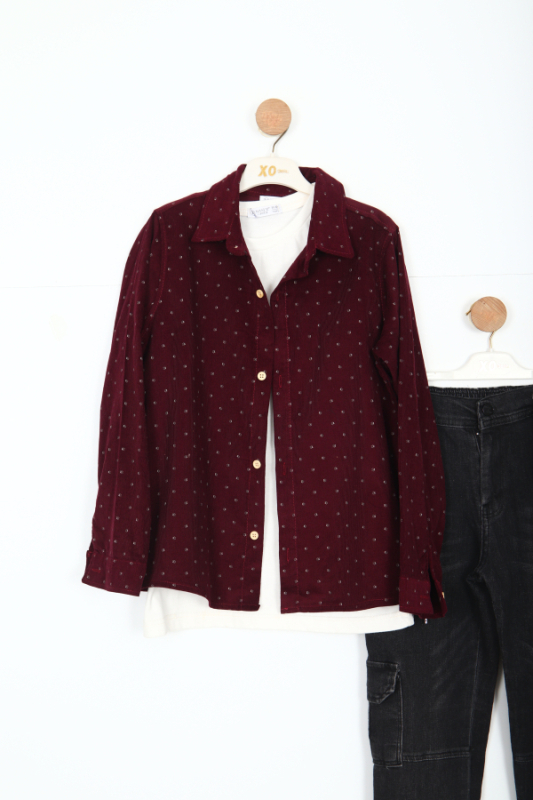 Erkek Çocuk Alt Üst 11-14 Yaş 14085 Bordo - 6