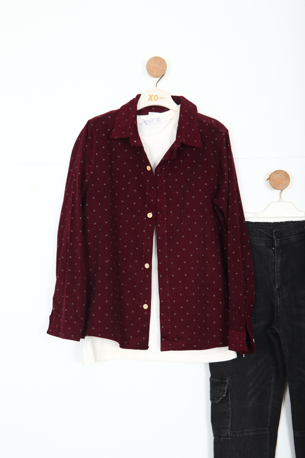 Erkek Çocuk Alt Üst 11-14 Yaş 14085 Bordo - 6