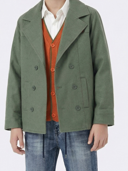 Erkek Çocuk 4'lü Alt Üst Takım 11-14 Yaş 14208 Yeşil - Turuncu - 4