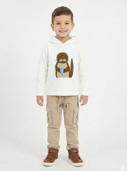 Erkek Çocuk 3'lü Alt Üst Takım 2-5 Yaş 12205 Mavi - 3