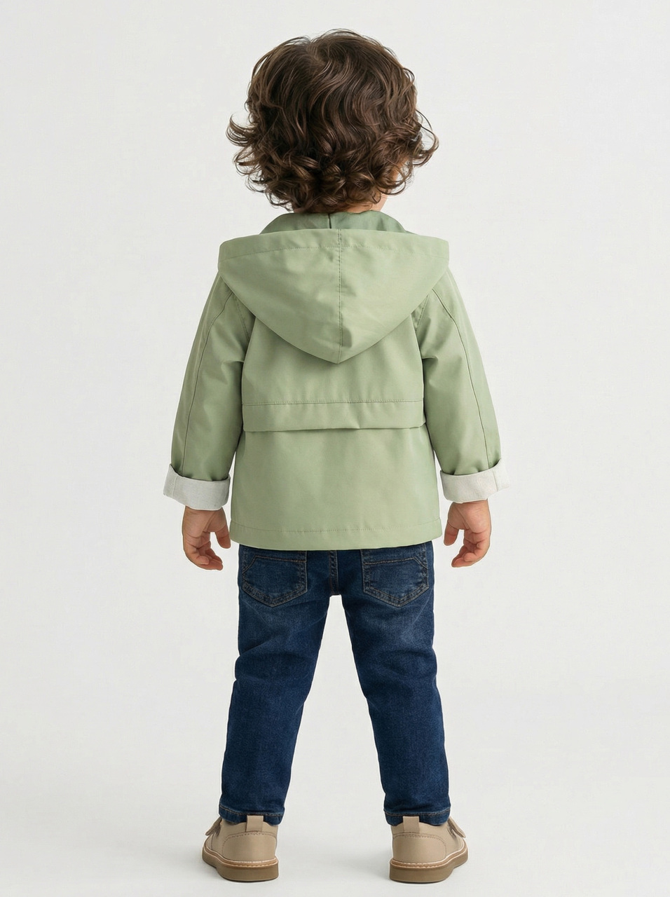 Erkek Çocuk 4'lü Alt Üst Takım 1-3 Yaş 11204 Mint - Kahveringi - 2