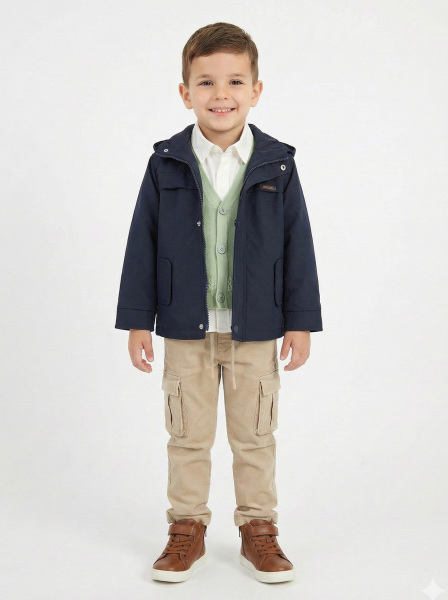 Erkek Çocuk 4'lü Alt Üst Takım 2-5 Yaş 12210 Lacivert - Mint - NASR GRUB