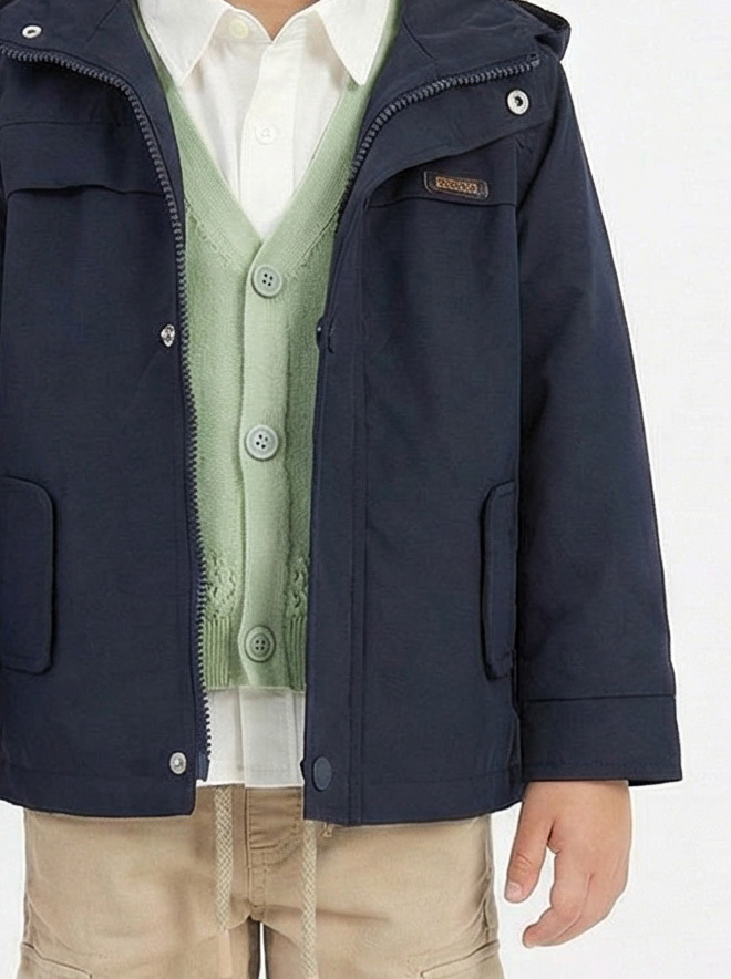 Erkek Çocuk 4'lü Alt Üst Takım 2-5 Yaş 12210 Lacivert - Mint - 4